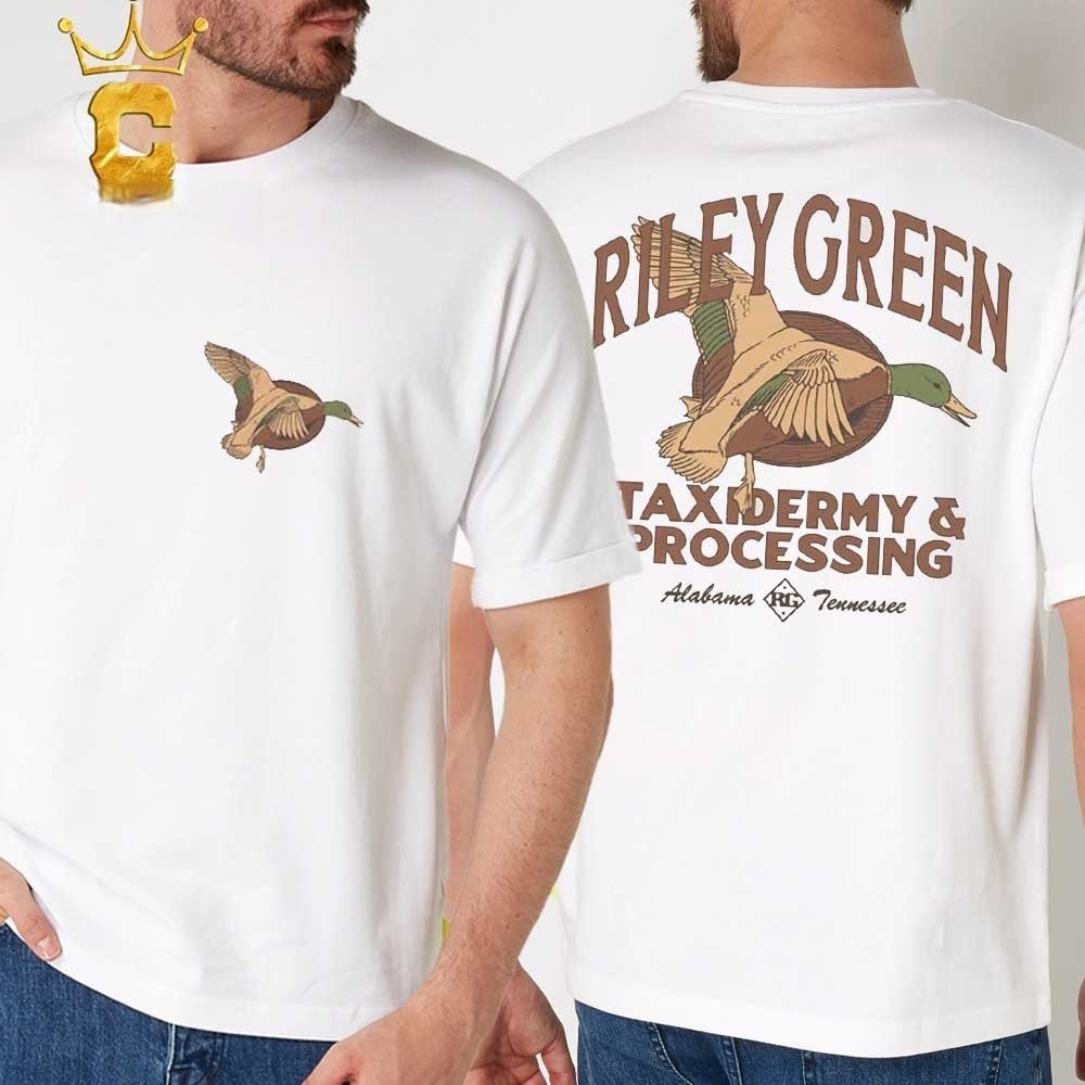 Riley Green Alabama And Tennessee 2 Sided T-Shirt